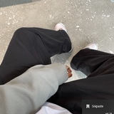 ワンダーランドコットントンタックバンディングワイドパンツ