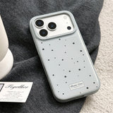 サマーブルースタードロップコーティング DIY テーマ iPhone ケース