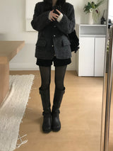 Wish Bookle Tweed Jacket (2 colors)