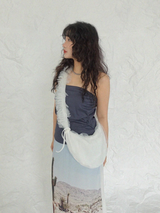CHIFFON SHIRRING BAG (4COLORS!)