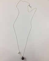 クレメンタインシルバーボールネックレス (2color)