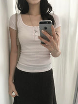 バニラ バートン スリムTシャツ