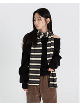 Willy stripe muffler(2colors!)