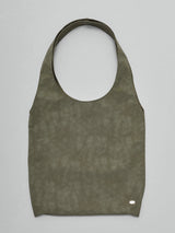 Vegan Leather Market Bag_Khaki