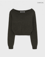 [MADE] Levinson Tape Boat Neck Knit