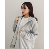 NOUVELLE VAGUE HOODIE ZIP UP (GREY)