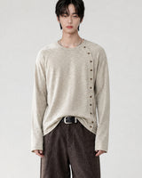 (UNISEX)フル ボタン ロングスリーブ