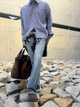 ASCLO Slub Vintage Denim Pants (8125)