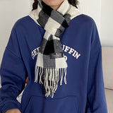 Choco Chip Checkerboard Check Pattern Surgical Scarf muffler Winter Unisex Gift 1 color