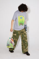 Casual pants with personality, breathable, loose and multi-pocketed for spring and summer.