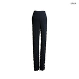 (3color) ウェーブソフトニットパンツ