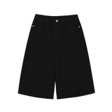 BTB : COMFY BERMUDA SHORTS [SHADOW BLACK]