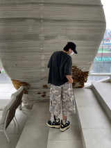 Glen Camo Cargo Bermuda Pants 3C