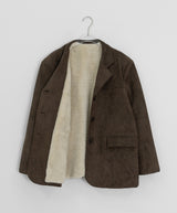 Rammo Suede Wool Single Jacket