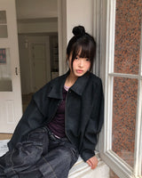 Jeran Oversized Suede Jacket