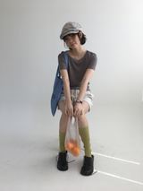 トゥルーボタンベーシックTシャツ (6color)