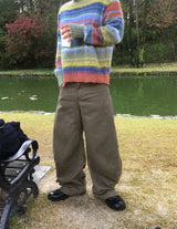 No.1487 Bカープワイドパンツ