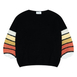BLACK STRIPE SWEATER code 100