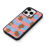 [MADE] HEART COOKIE BEAR PHONE CASE