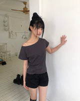 リヴィア ボートネック ショートスリーブ Tシャツ