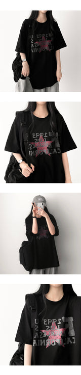 フォリムスターボクシーフィットショートスリーブTシャツ