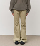 (W) Pot Gabardine Bootscut Pants