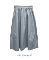 [Dotted Skirt 🌼] Gelopy Waist Banding バルーンフィットドットスカート 4 colors