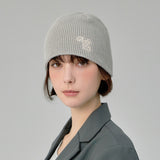 Leaf VZ Logo Waffle Beanie / Gray