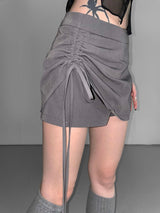 shirring formal skirts(2 color)