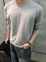 クロップドパネルロングスリーブ