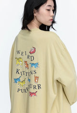 26FW★ウィアード キトゥン ロングスリーブ