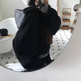 【BELLIDE MADE】ボアフリース＋コーデュロイリバーシブルジップアップパーカー