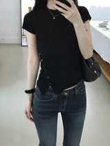 button T-shirt (4 colors)