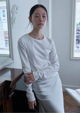 Classic Long Sleeve T-shirt (Ivory)
