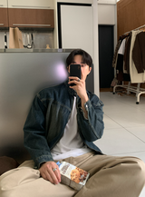 Wayne Biker China Denim Jacket