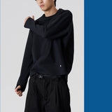 FMACM速乾ワッフル編み長袖Tシャツ