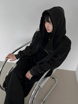 Sasin Vintage Pigment Hood Zip-Up