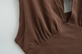 Lena Tie Halter Top