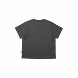 (WOMAN) ビッグロゴ半袖Tシャツ【CHARCOAL】
