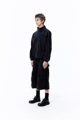 VINTAGE HEAVY SWEAT JACKET (BLACK)