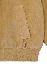 Hideon Real Suede Jacket [Camel]