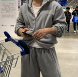 [Set-up]ファインド フリース スウェット ジップアップ パンツ