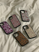 heart leopard (brown) case 