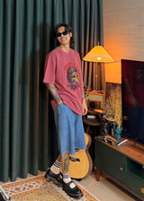 ファストダイヘビーピグメントショートスリーブTシャツ 4カラー