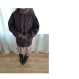 vintage hoodie loose jacket