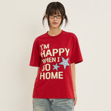 アイアムハッピーハーフスリーブTシャツ