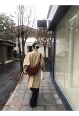 ハイエンドワイドロングトレンチコート