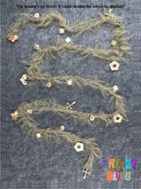 Furry Scarf Necklace