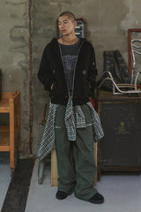 CARPENTER WASHED COTTON PANTS