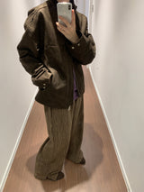 Wavy wide pants (3color)